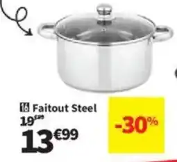 Conforama Faitout Steel offre