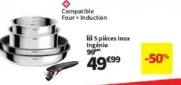Conforama 5 pièces Inox Ingénio offre