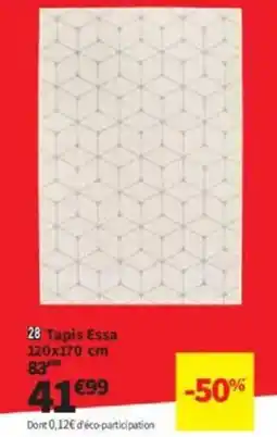 Conforama Tapis Essa 120x170 cm 83 offre