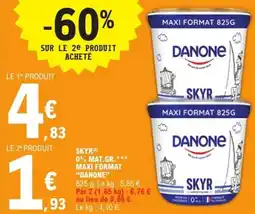 E.Leclerc Express Skyr maxi format danone offre
