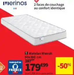 Conforama Matelas Waouh 90x190 cm offre
