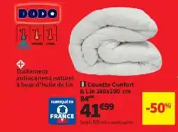 Conforama DODO Couette Confort & lin 140x200 cm offre
