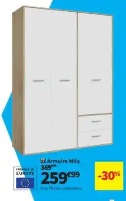 Conforama Armoire Mila offre