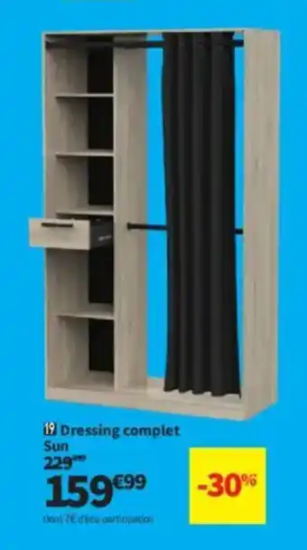 Conforama Dressing complet Sun offre