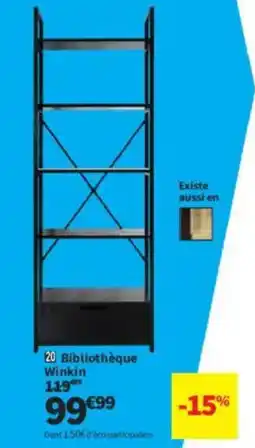 Conforama Bibliothèque Winkin offre