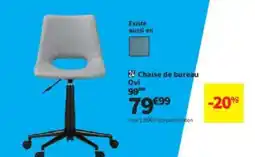 Conforama Chaise de bureau Ovi offre