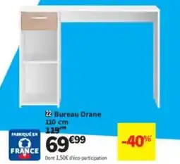 Conforama Bureau Orane 110 cm offre