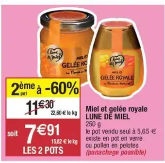 Migros Miel Et Gelée Royale offre