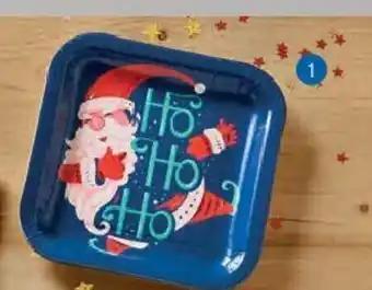 Migros Assiette en carton "Père Noël HoHoHo" offre