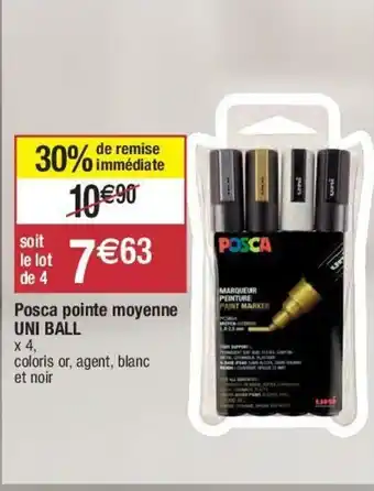 Posca pointe moyenne