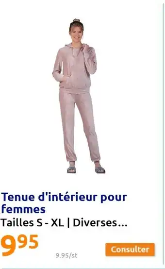 Action Tenue d'intérieur pour femmes offre