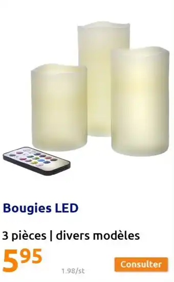 Action Bougies LED offre