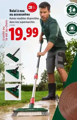 Lidl Balai à eau ou accessoires offre