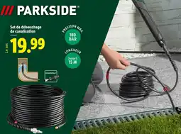 Lidl Set de débouchage de canalisation offre