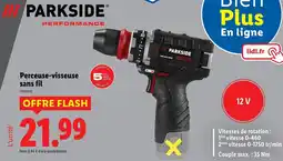 Lidl Perceuse-visseuse sans fil offre