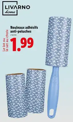 Lidl Rouleaux adhésifs anti-peluches offre