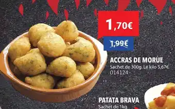 Gel 2000 Accras de morue offre