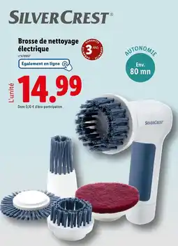 Lidl Brosse de nettoyage électrique offre