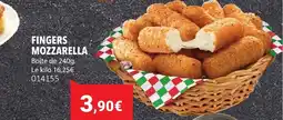Gel 2000 Fingers mozzarella offre