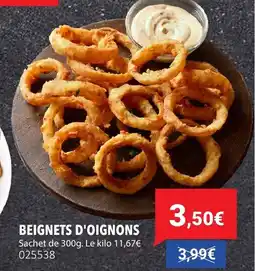 Gel 2000 Beignets d'oignons offre