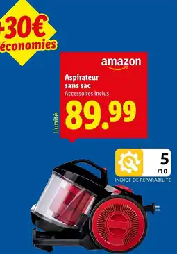 Lidl Aspirateur sans sac offre
