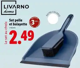 Lidl Set pelle et balayette offre