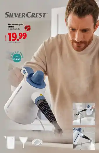Lidl Silvercrest Nettoyeur vapeur à main offre