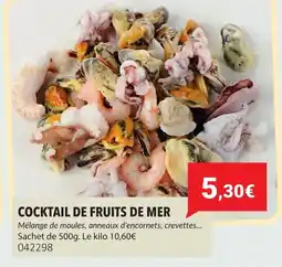 Gel 2000 Cocktail de fruits de mer offre