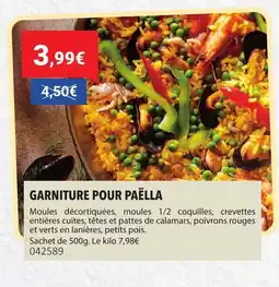 Gel 2000 Garniture pour paëlla offre
