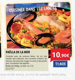 Gel 2000 Paëlla de la mer offre