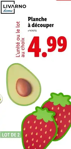 Lidl Planche à découper offre