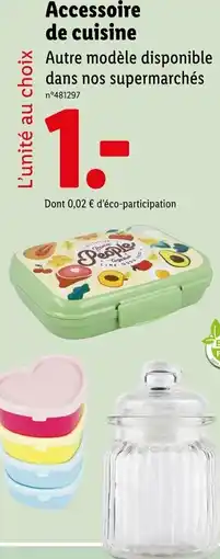 Lidl Accessoire de cuisine offre