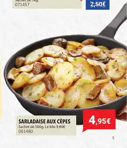 Gel 2000 Sarladaise aux cèpes offre