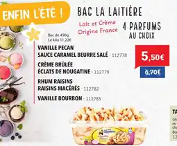 Gel 2000 Bac la laitière offre