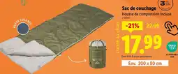 Lidl Sac de couchage offre