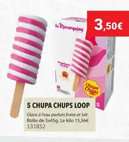 Gel 2000 5 chupa chups loop offre