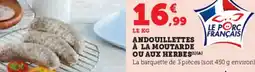Super U Andouillettes à la moutarde ou aux herbes offre