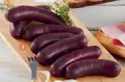 Super U Boudin noir aux oignons offre