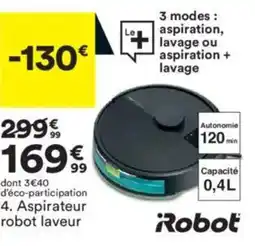 BUT ROBOT Aspirateur robot laveur offre