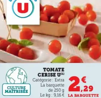 Super U Tomate cerise u offre