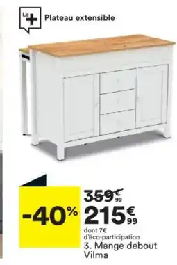 BUT Mange debout Vilma offre