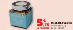 Super U Miel de fleurs offre