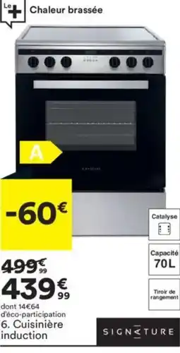 BUT Cuisinière induction offre