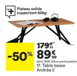 BUT Table basse Andréa 2 offre