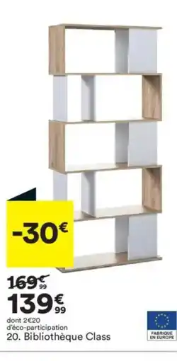 BUT Bibliothèque Class offre