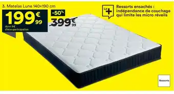 BUT Matelas Lune offre