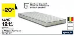 BUT Matelas Newfoam offre
