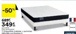 BUT Ensemble matelas +sommier offre