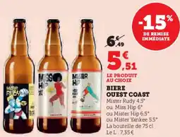 Super U Biere ouest coast offre