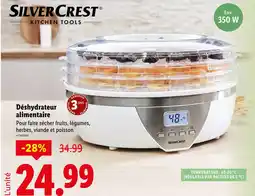 Lidl SilverCrest Déshydrateur alimentaire offre
